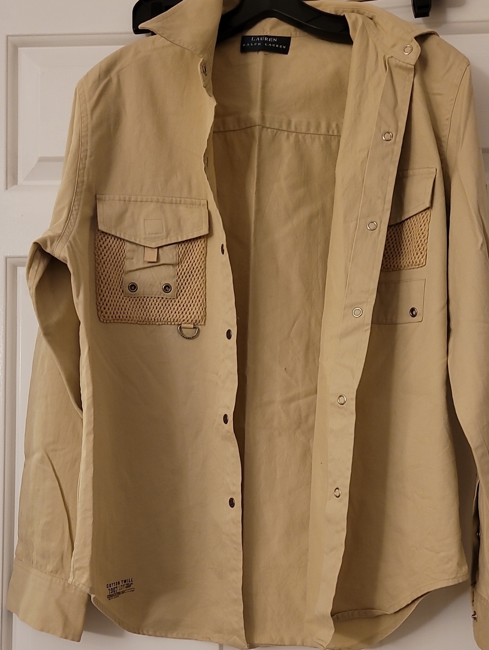 Lauren Ralph Lauren Tan Utility Field Jacket